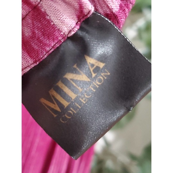 Mina Collection Womens Multicolor Tie Dye 100% Rayon Pull On Harem Pant M - Picture 9 of 13